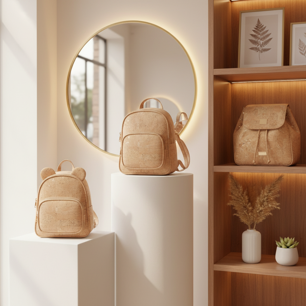 Cork Back Packs & Sling Bags