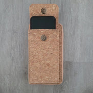 A compact cork phone bag wallet designed for grab-and-go days. Perfect for your phone, cards, keys, and a few small essentials.