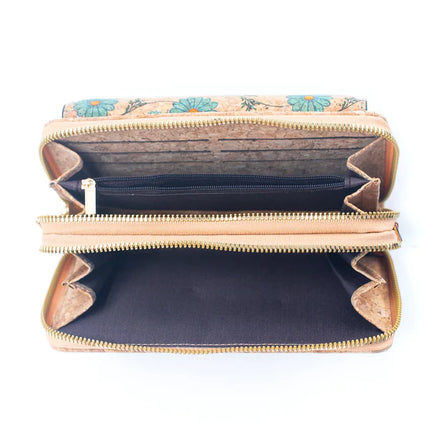 Cork phone wallet crossbody wristlet all in one