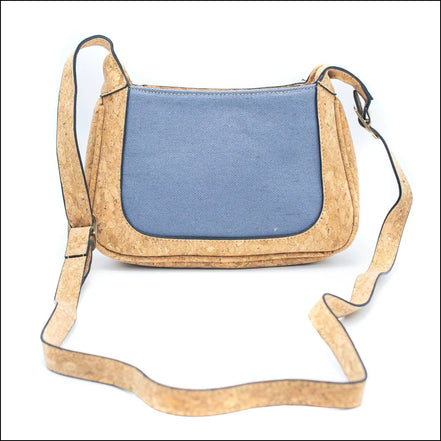 Cork hand or shoulder bag with additional included strap to convert to a crossbody bag