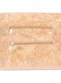Cork with gold flakes cork crossbody bag front view