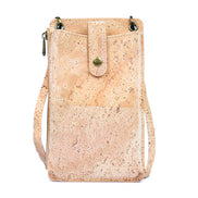 A compact cork phone bag designed for grab-and-go days. Perfect for your phone, cards, keys, and a few small essentials.