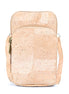 natural cork women's phone bag front view