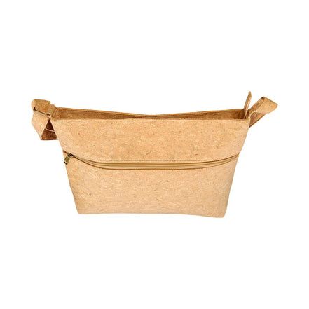 A stylish and spacious cork shoulder bag designed for everyday convenience. 