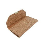 A slim, lightweight RFID three-fold cork wallet that keeps your essentials organized. Soft in the hand, durable in daily use, and naturally water-resistant.