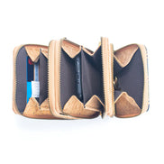 This beautifully structured, triple-zipper design Cork Crossbody Phone Bag and wallet is designed for comfort, organization, and eco-friendly style.