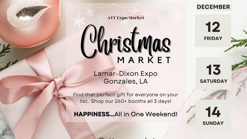 Gonzales Holiday Market Booth # in the Outside Pavillion