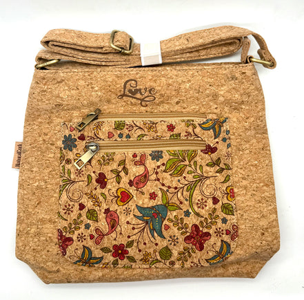 Violet - Cork Crossbody