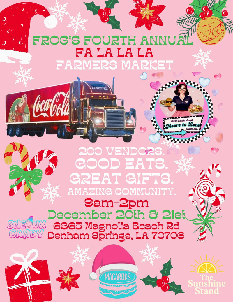 Frogs 4th Annual Fa La La La Markey