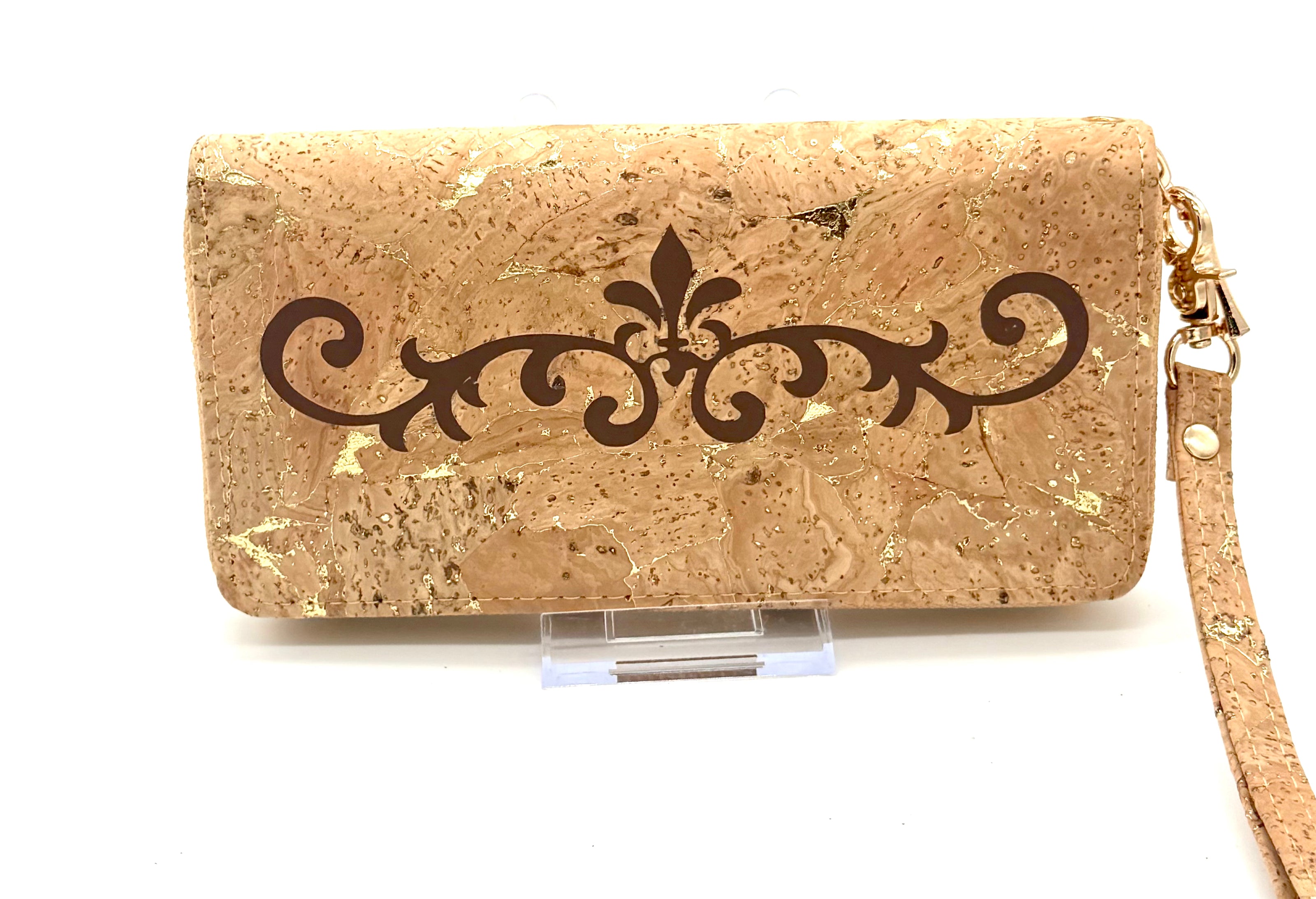 Bella - Cork Wallet | Wristlet