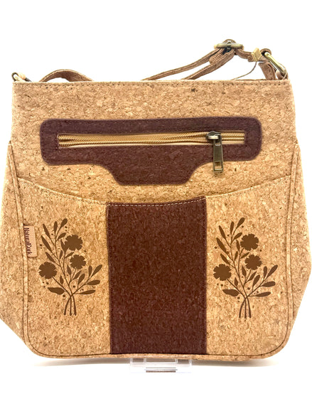 Evelyn - Cork Crossbody | Shoulder Bag
