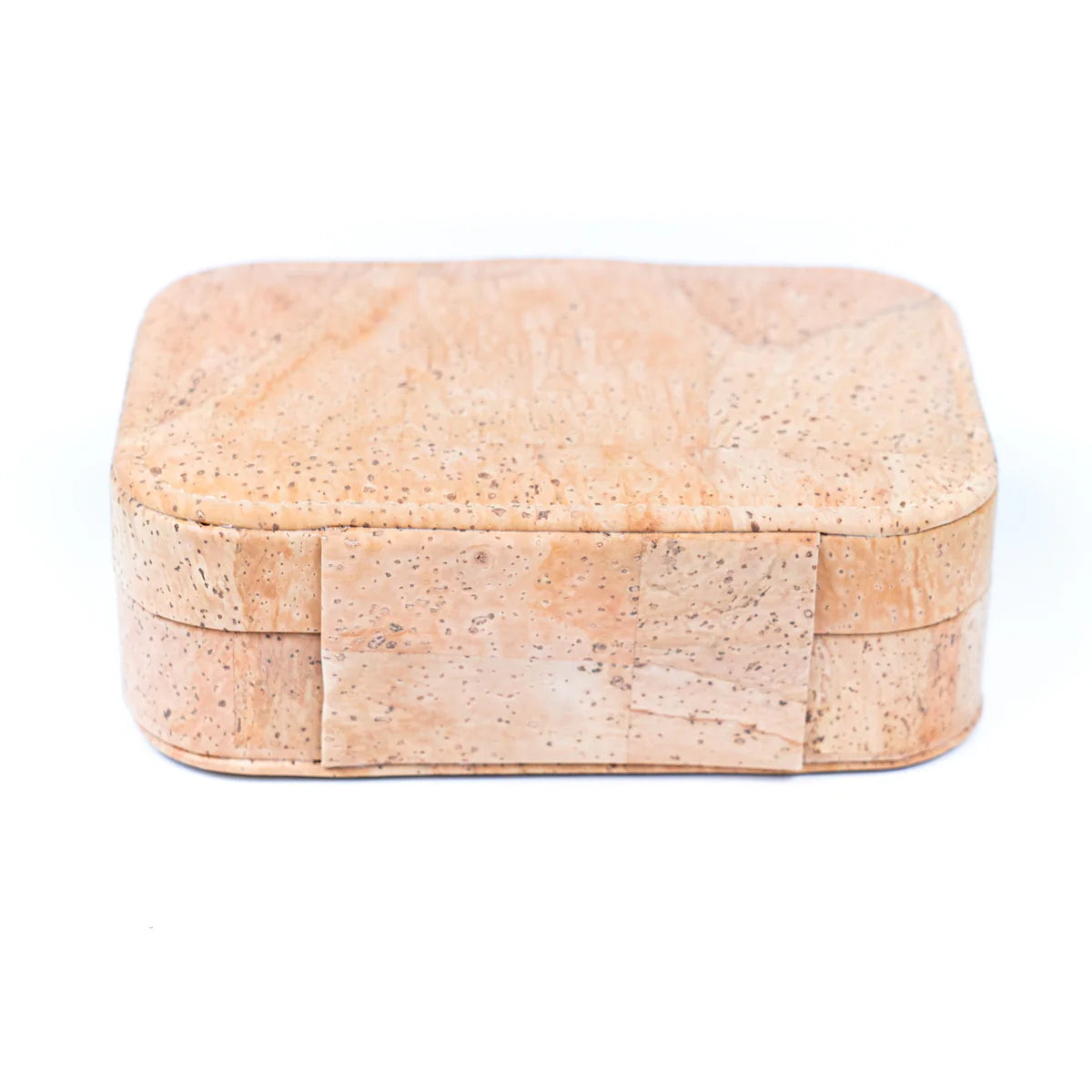 Natural premium cork mini jewelry box perfect for traveling