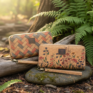 Functional wallet and wristlet with detachable strap. &nbsp;It has 1 main front zipper pocket, 8 card pockets, 2 cash/bill pockets, 1 phone pocket, 1 coin zipper pocket along with 2 additional pockets. Organize all your essentials in the most compact way.&nbsp;